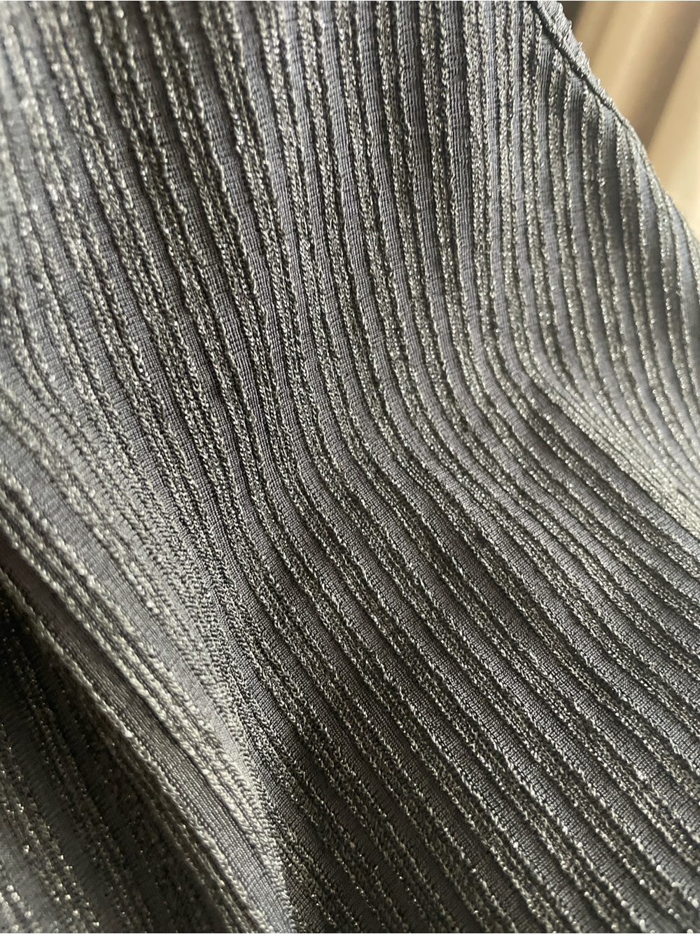 1 Black 1 Copper Ribbed Sleeveless Tank Tops | Subtle Playful Shimmer | HB Shop - Picture 14 of 15